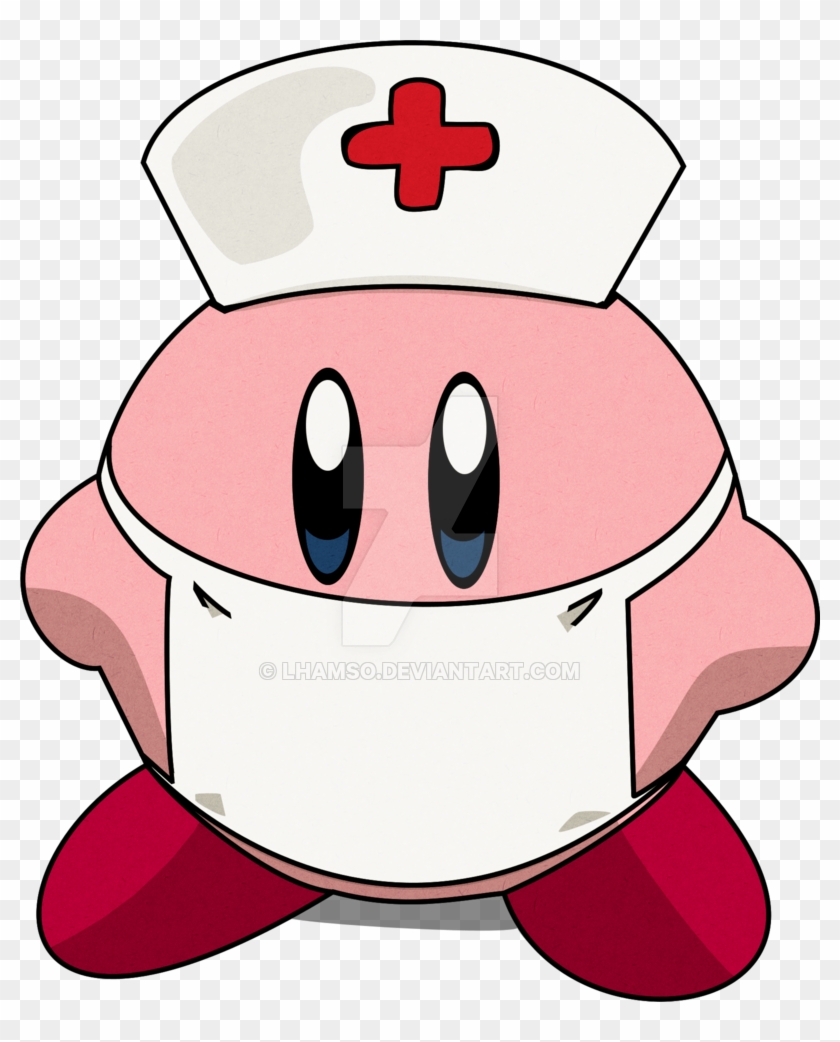 Kirby The Nurse By Lhamso - Digital Art #1204812