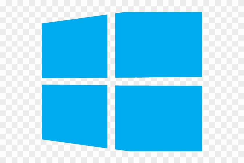Microsoft Windows Clipart Blue Window - Przycisk Start Windows 8 #1204888