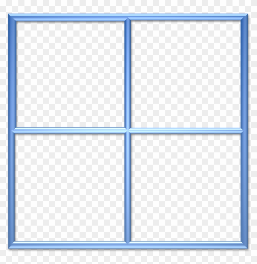 Minimalist Window Frame Clip Art - Parallel #1204906
