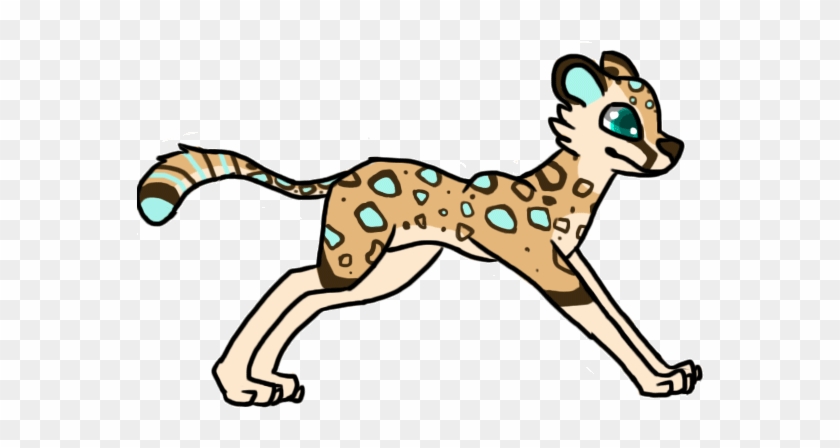 Cheetah Animation So Old By Starlightzs On Deviantart - Cheetah Tail Gif -  Free Transparent PNG Clipart Images Download