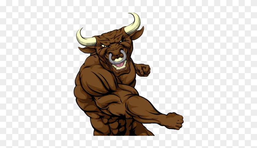 Longhorn Stickers Messages Sticker-8 - Fighting Bull Drawing #1204957