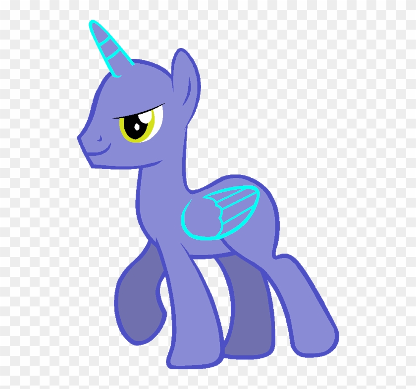 My Little Pony Female Winged Unicorn - Mlp Base Male Unicorn #1204976