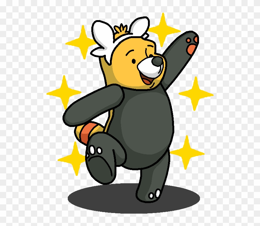 Clip Art Shiny Bewear Winnie The Pooh By Shawarmachine - Winnie The Pooh Shiny #1205009