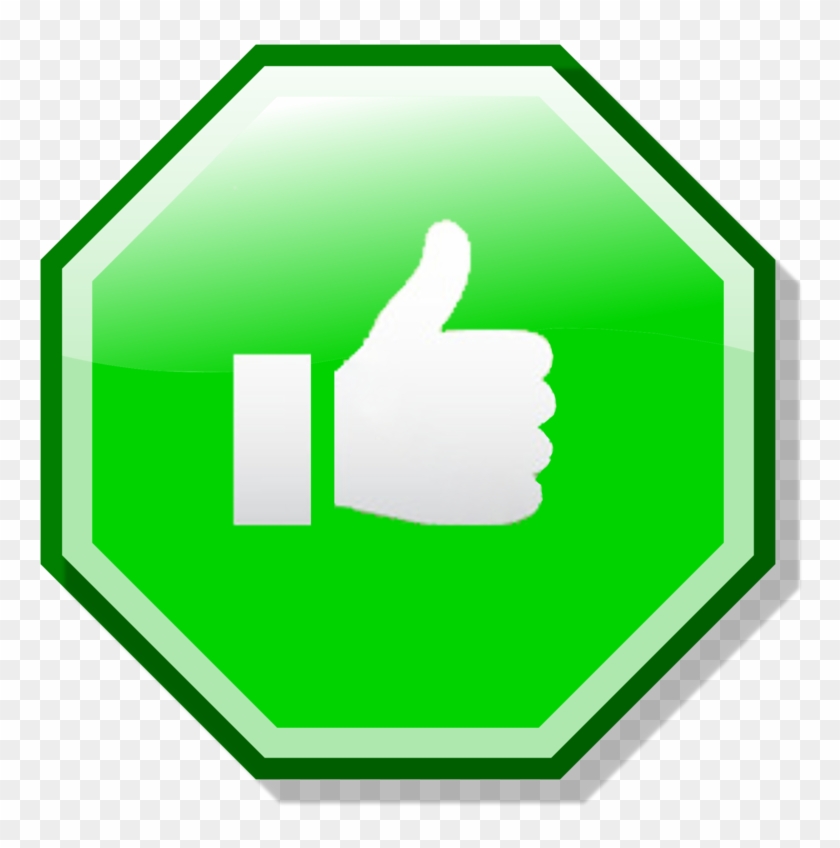 Ok Png 8, Buy Clip Art - Green Thumbs Up Sign #1205041