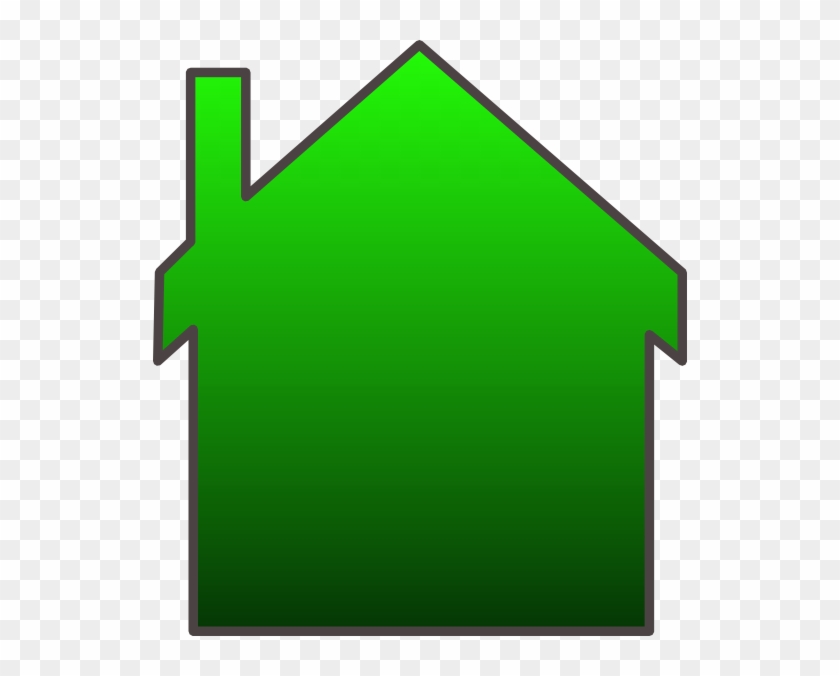 This Free Clip Arts Design Of Green House - Green Colored House Clip Art #1205096
