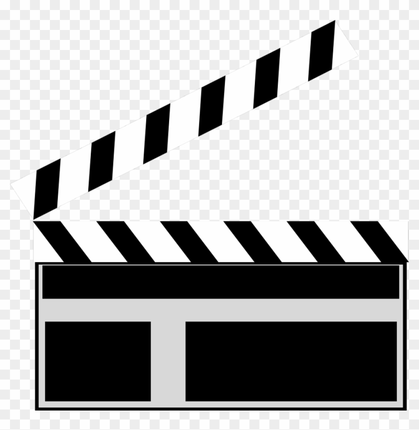 Illustration Of A Movie Clapboard - Clapboard With Transparent Background #1205182