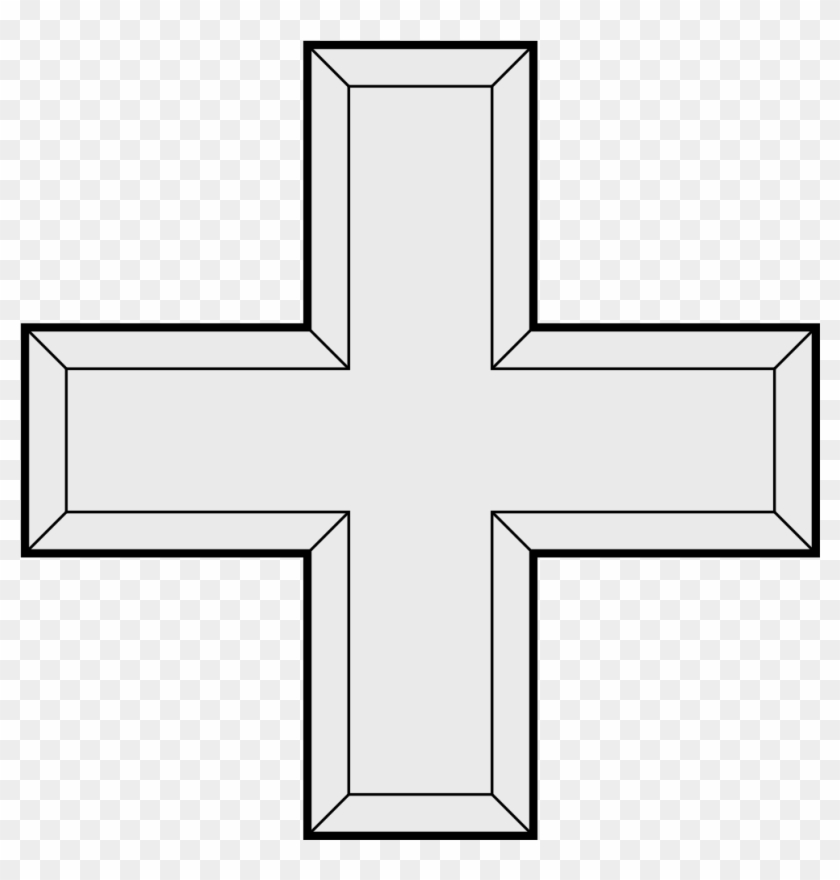 Coa Illustration Cross Facetted V2 - Illustration #1205295