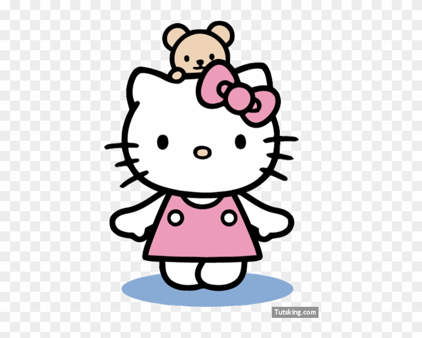 Hello Kitty Flowers Clip Art Clipart Collection - Hello Kitty With Bear #1205305