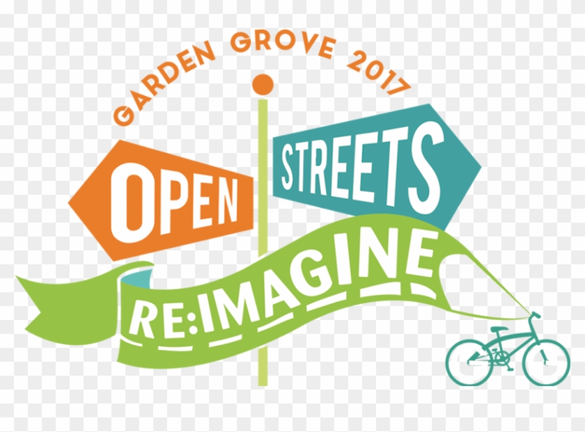 Gg Open Streets Logo - Garden Grove #1205384