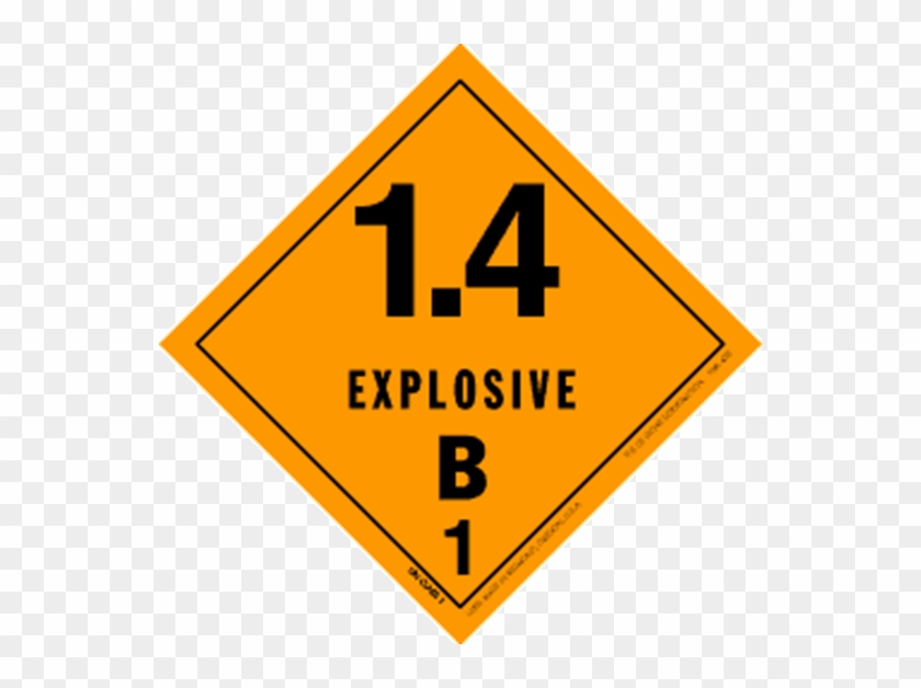 Pm-hml435 Hazardous Material Explosive Labels 4" X - Factory Act 1948 #1205421