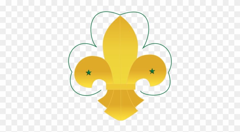 Wikiproject Scouting Fleur De Lis Trefoil - Scout Fleur De Lis #1205488