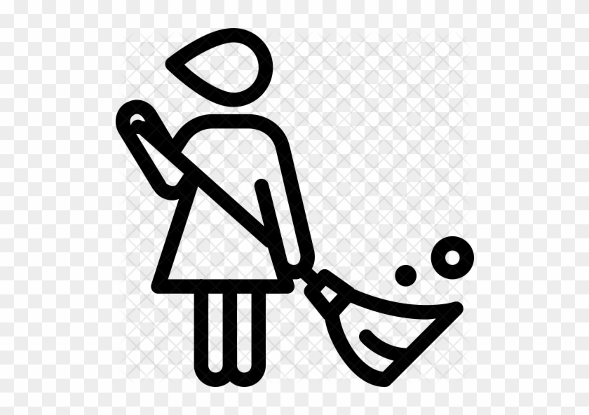 Housekeeper Icon - Cleaning Service Icons #1205525