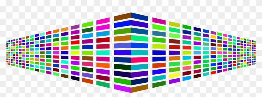 Squares Clipart Colorful - Perspective Squares #1205620