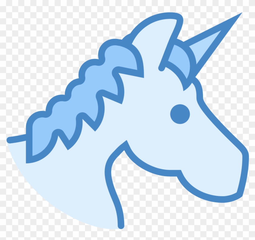 This Icon Represents A Unicorn - Unicorn Icon #1205624