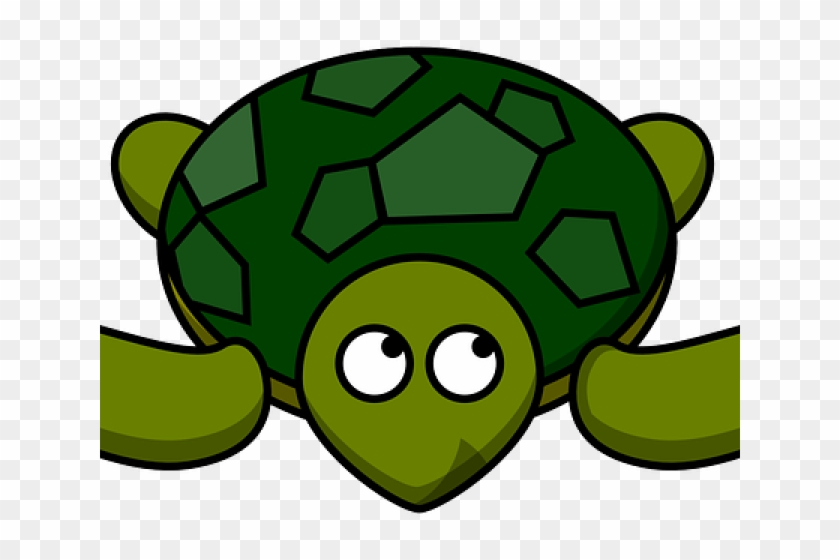 Sea Grass Clipart Turtle Habitat - Cartoon Turtle Png #1205699