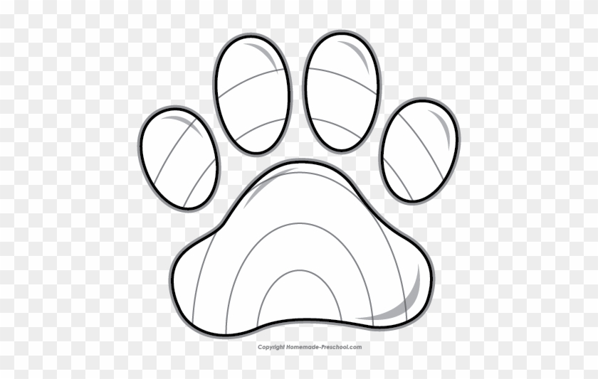 Free Paw Prints Clipart - Clip Art #1205761