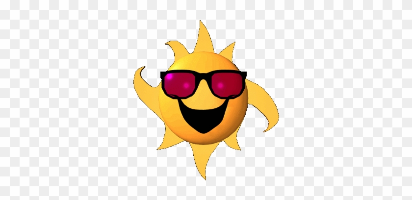 Home - Sun With Sunglasses Gif #1205884