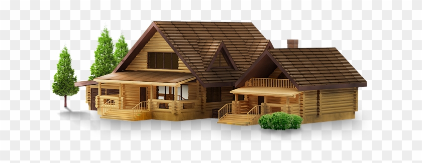 House Transparent Png Sticker - Дома Из Бруса Png #1205960