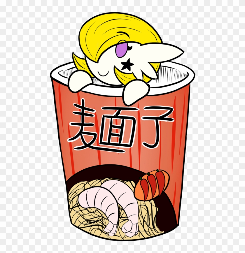 Cup Noodles By Lahis - Cup Noodles Cartoon Transparent #1205979