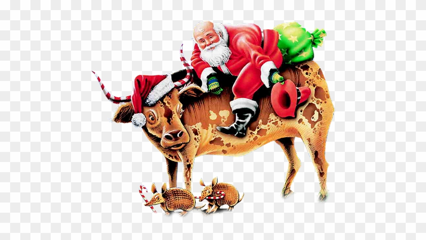 Publicat De Eu Ciresica La - Cowboy Santa Clipart #1205989