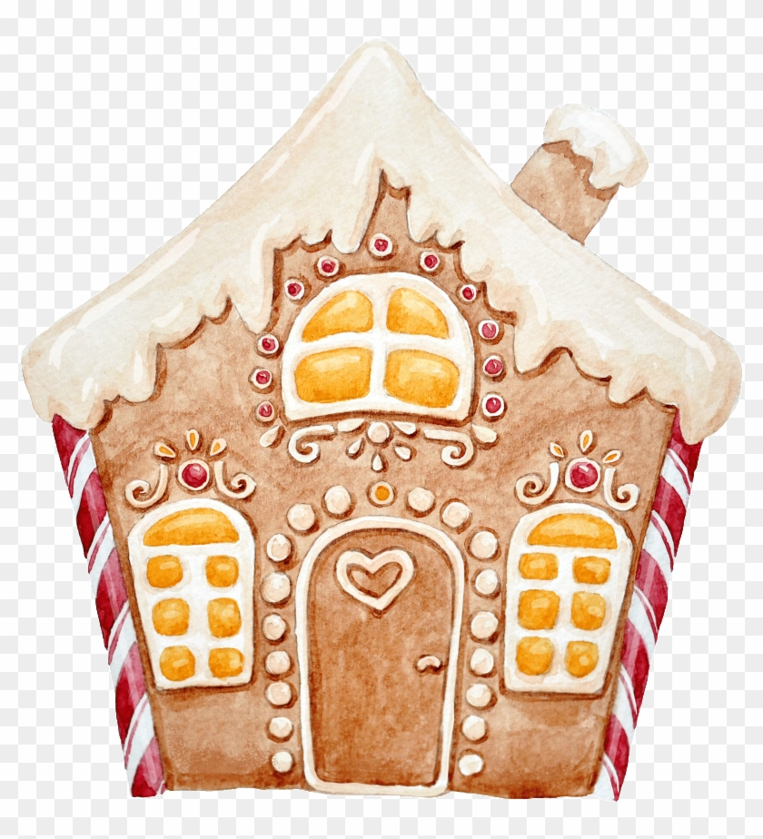 【卡通形状食物】图片免费下载 卡通形状食物素材 卡通形状食物模板-千图网 - Gingerbread House #1206001