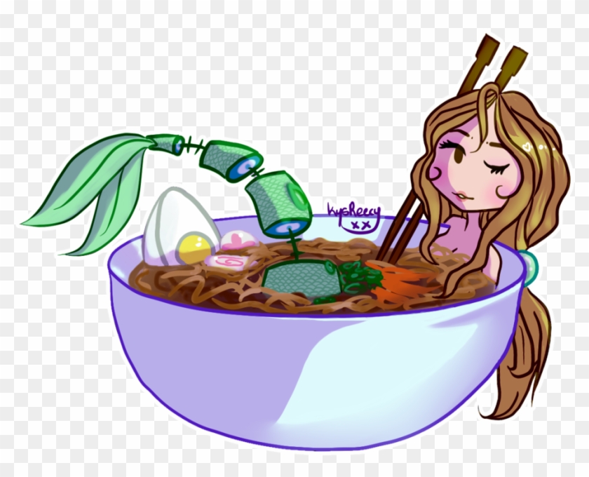 Udon Noodles And Mermaid Life By Kysreecy - Comics #1205993