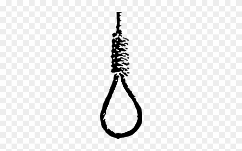 Black Noose Clipart - Transparent Noose #1206011