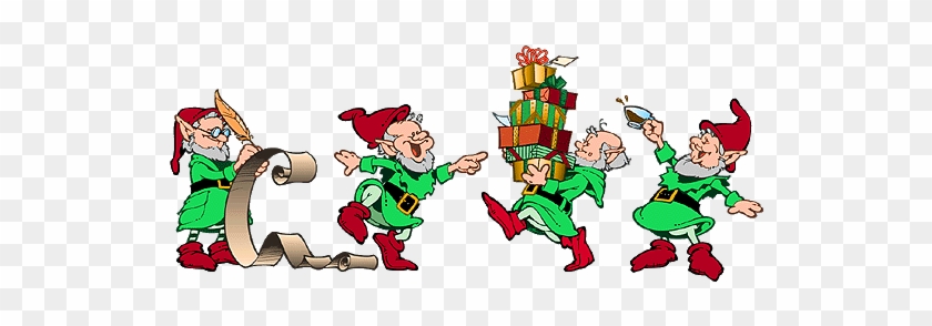 Elves Working Clipart - Elves Christmas #1206036