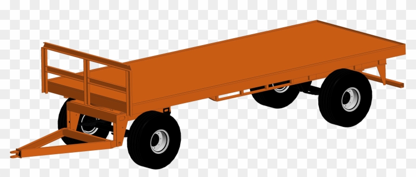 Gallery - Flatbed Trailer Clip Art #1206131