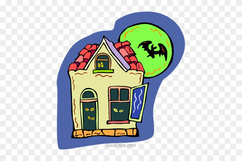 Haunted House Vektor Clipart Bild - Song #1206150