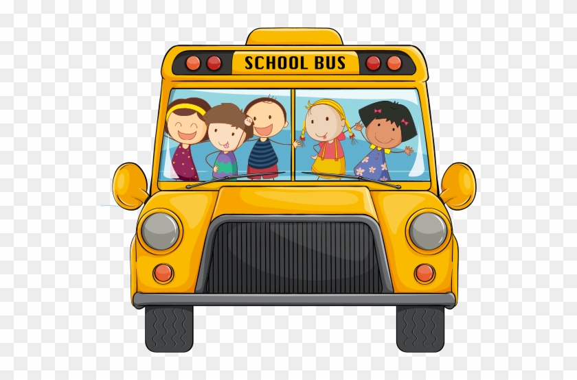 School Bus - Powerpoint Backgound For Kids #1206197
