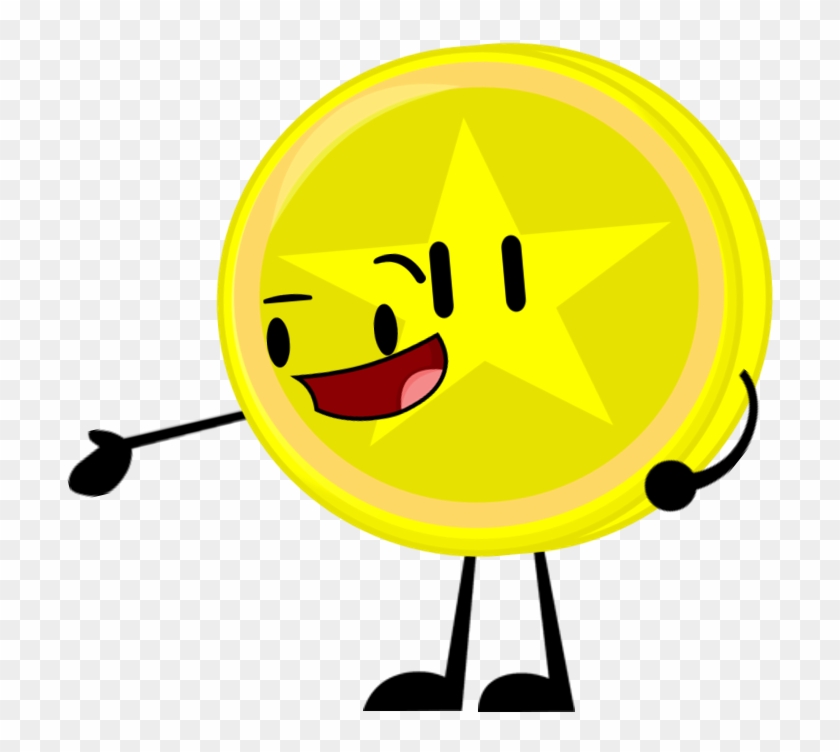 Fan Made Golden Star Coin Pose - Smiley #1206207