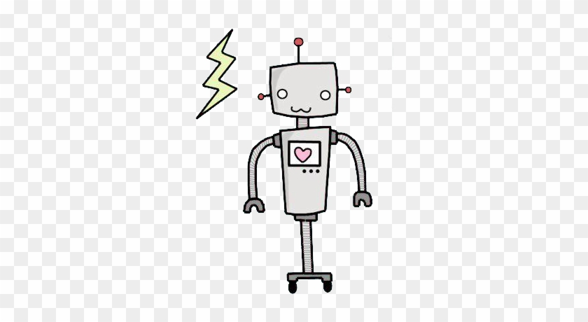 Cute Kawaii Robot - Robot Png - Full Size PNG Clipart Images Download