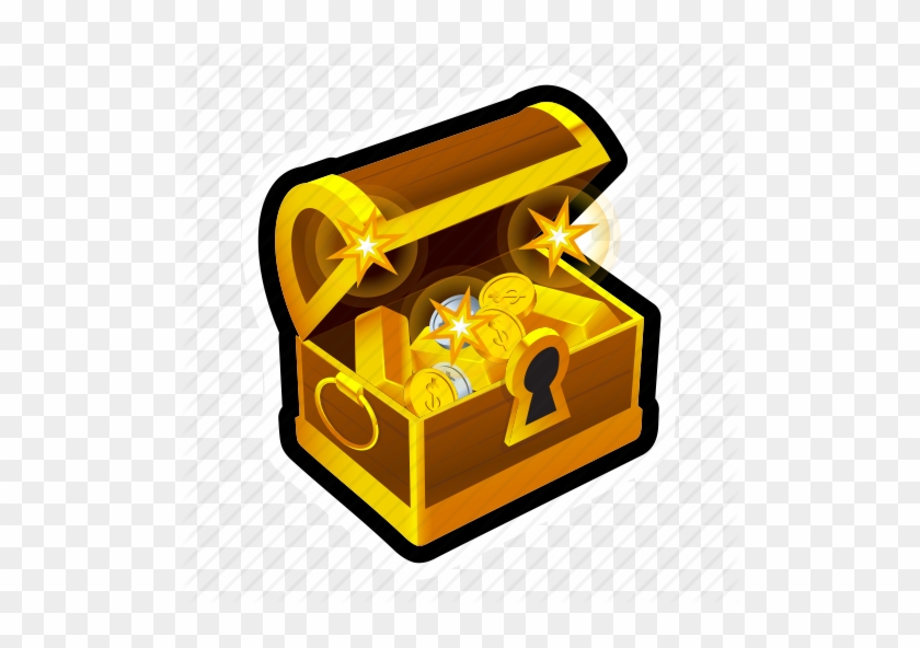 Chest Icon - Treasure Chest Icon Png #1206327