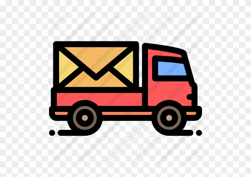 Mail Truck - 메일 아이콘 #1206341