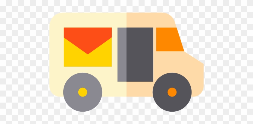 Mail Truck Free Icon - Van #1206350