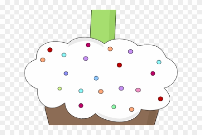 Birthday Cupcake Clipart - Clip Art #1206426