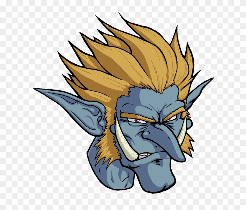 Troll Head By Snowsoft - Illustration #1206500