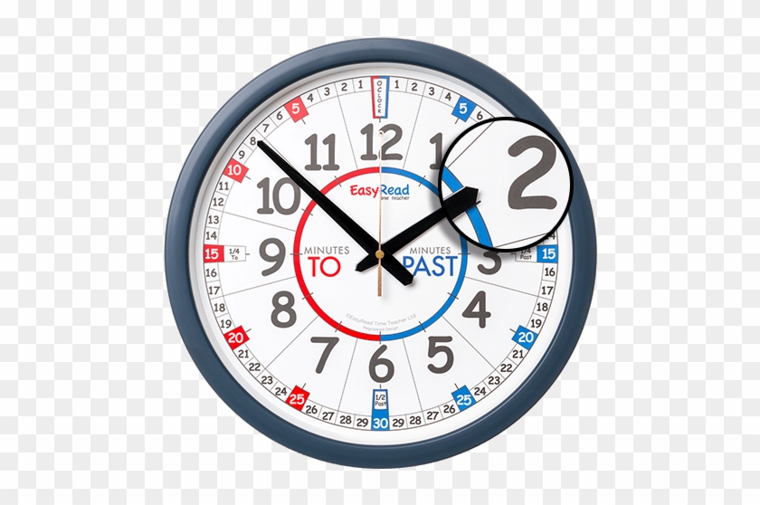 Classroom Wall Clock For Learning The Time - Learn To Tell The Time Watch #1206532