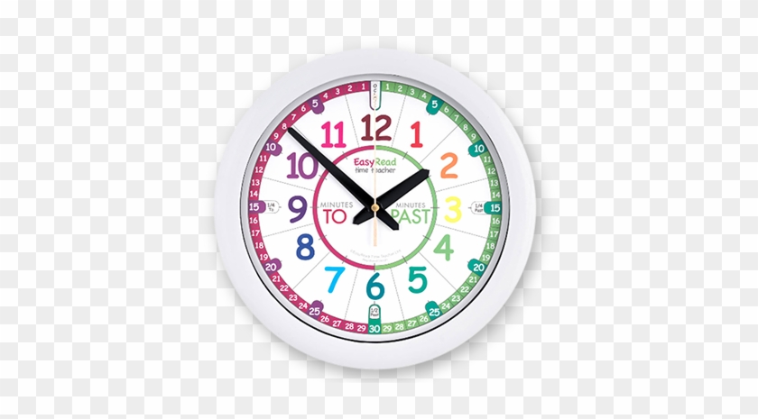 Easyread Time Teacher Rainbow Past To Clock 12hr - Learn To Tell The Time Watch #1206572