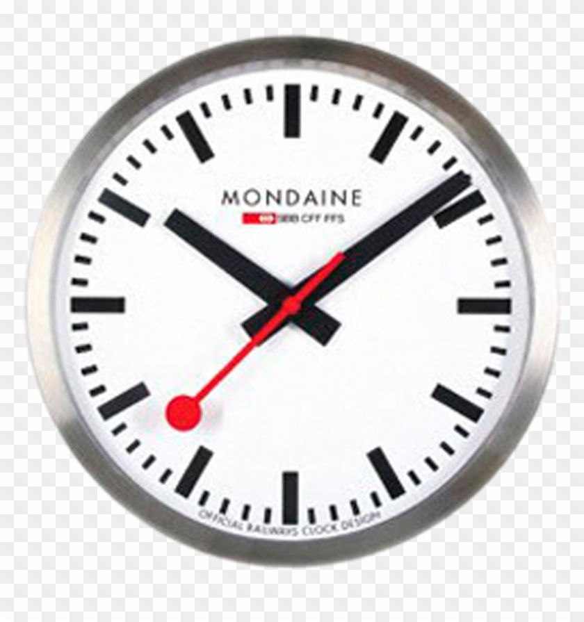 Clocks - Mondaine A995.clock.16sbb Wall Clock Large White Dial #1206589