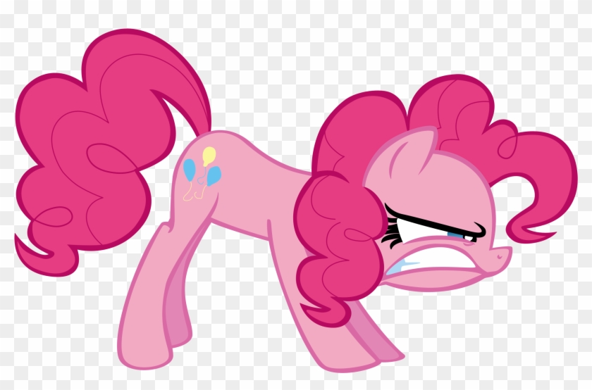 Pinkie - Mlp Pinkie Pie Angry #1206615