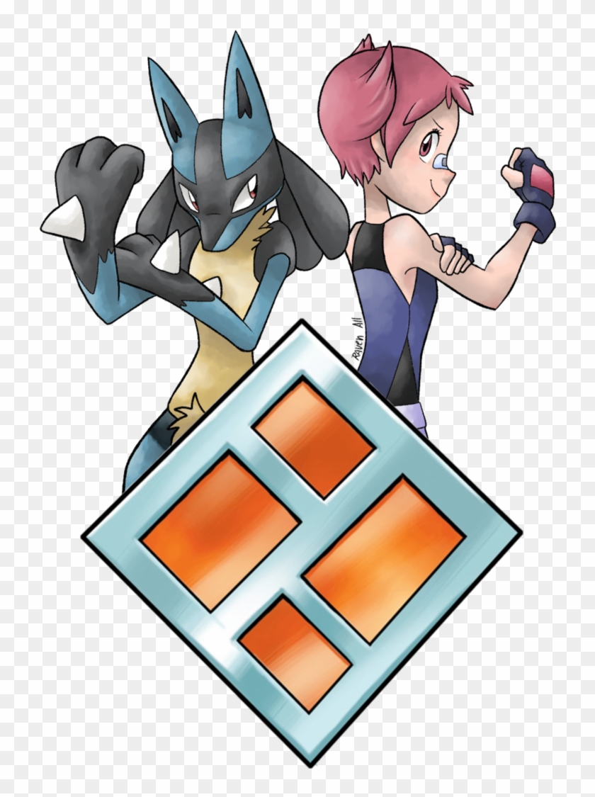 Gym Leader Maylene By Allocen - Cobble Badge Pokemon #1206636