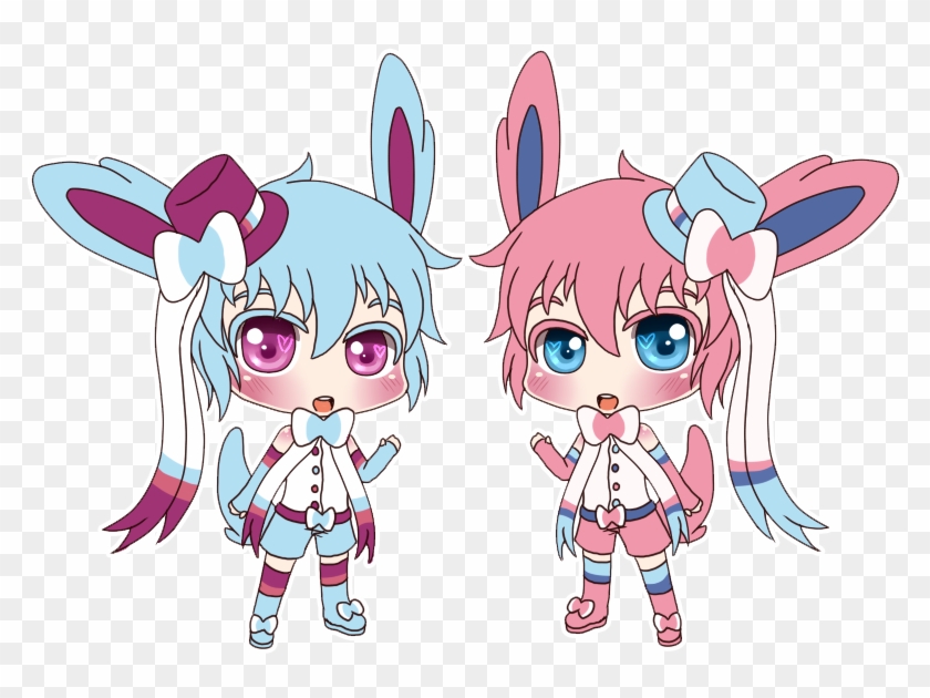 Sylveon Boys By Rugi-chan - Cartoon #1206805