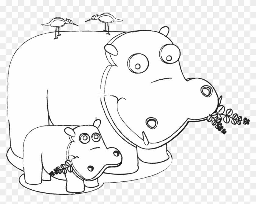 Hippo Memo - Cartoon #1206809