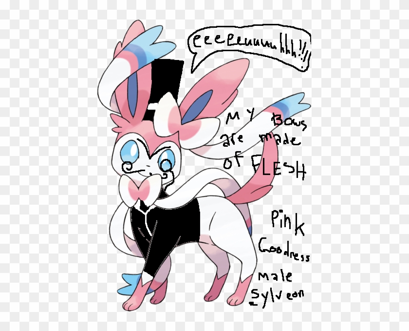 My Bows Are Made Of Flesh - Sylveon Flesh Bows #1206818