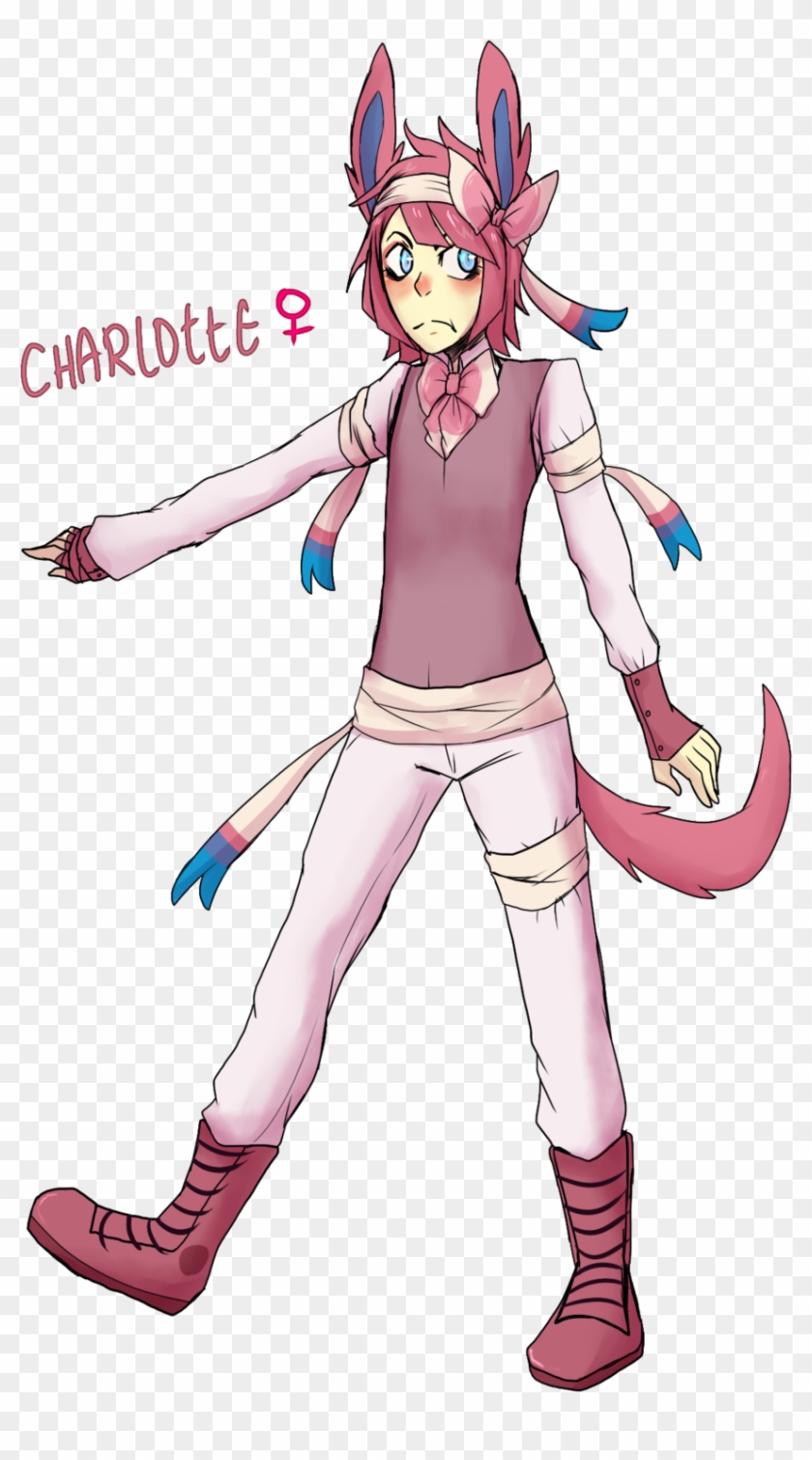 Gk The Dragonslayer Charlotte Sylveon By Shounenraccoon - Cartoon #1206829