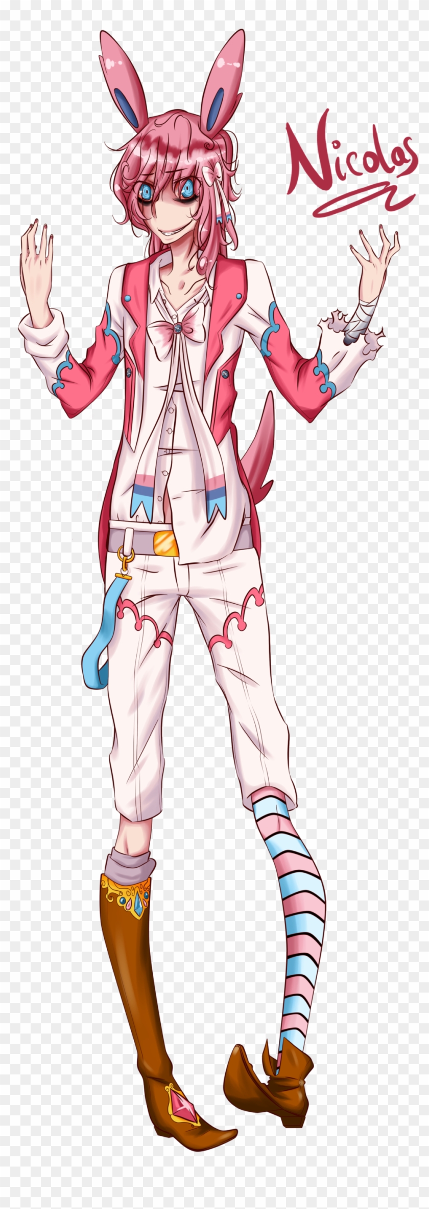 Sylveon Gijinka - Pokemon Sylveon Human Boy #1206834