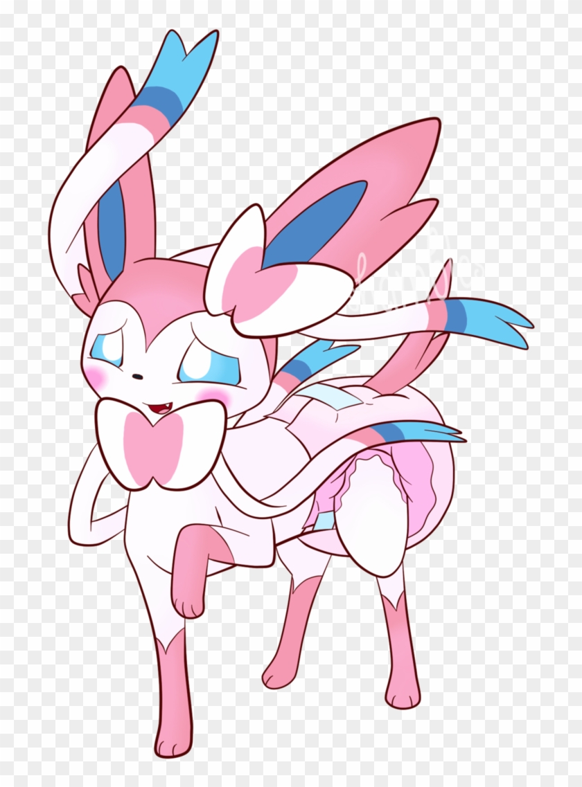 Sylveon By The Shambles - Pokemon Sylveon In Diapers #1206922