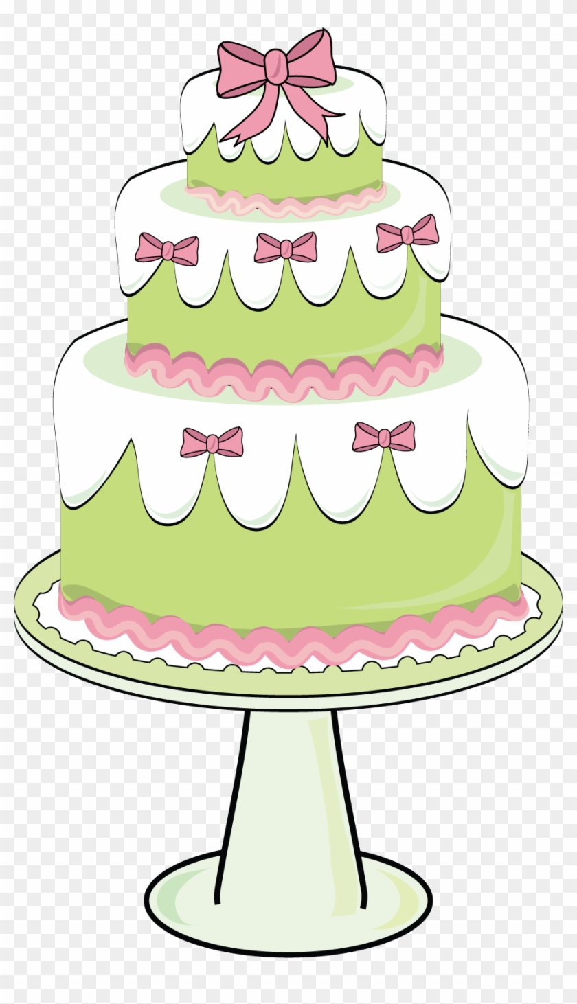 Wedding Cake Clip Art Free - Clip Art #1206999